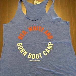Women's Burn boot camp tank top